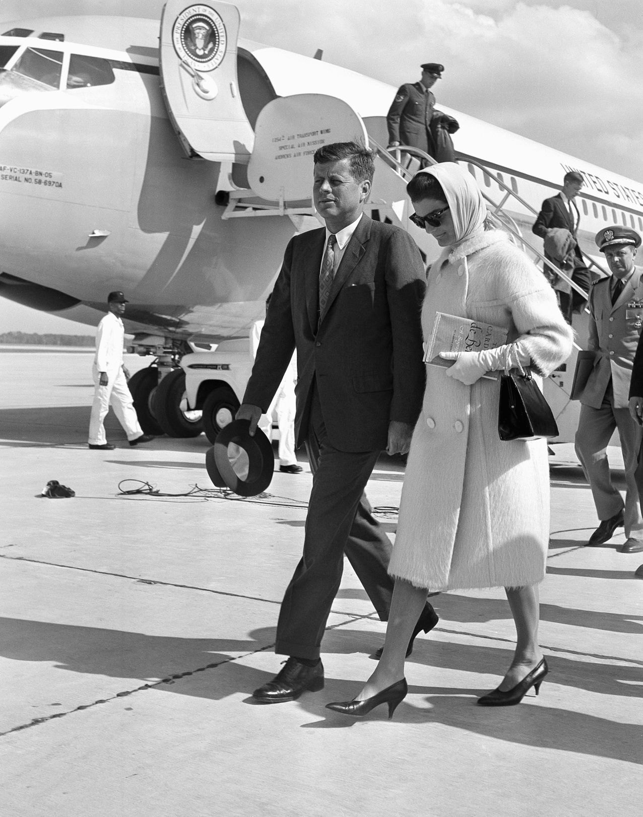 John F. Kennedy and Jacqueline Kennedy